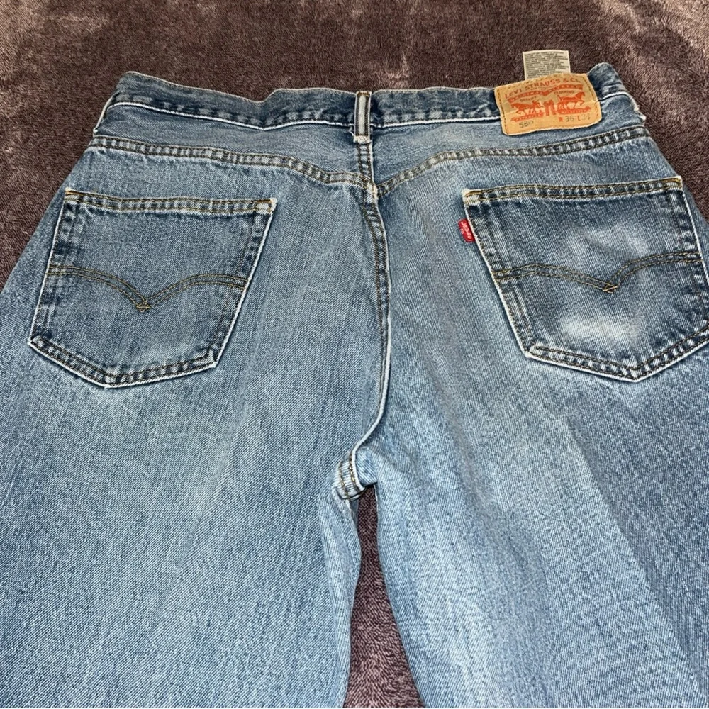 Levi Strauss & Co. Blue Denim Jeans 36X‎ 34